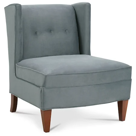 Upholstered Armless Chair